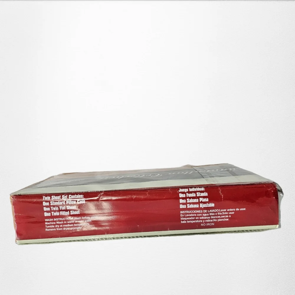 Manhattan Collection Twin Sheet Set Extra Soft Orange